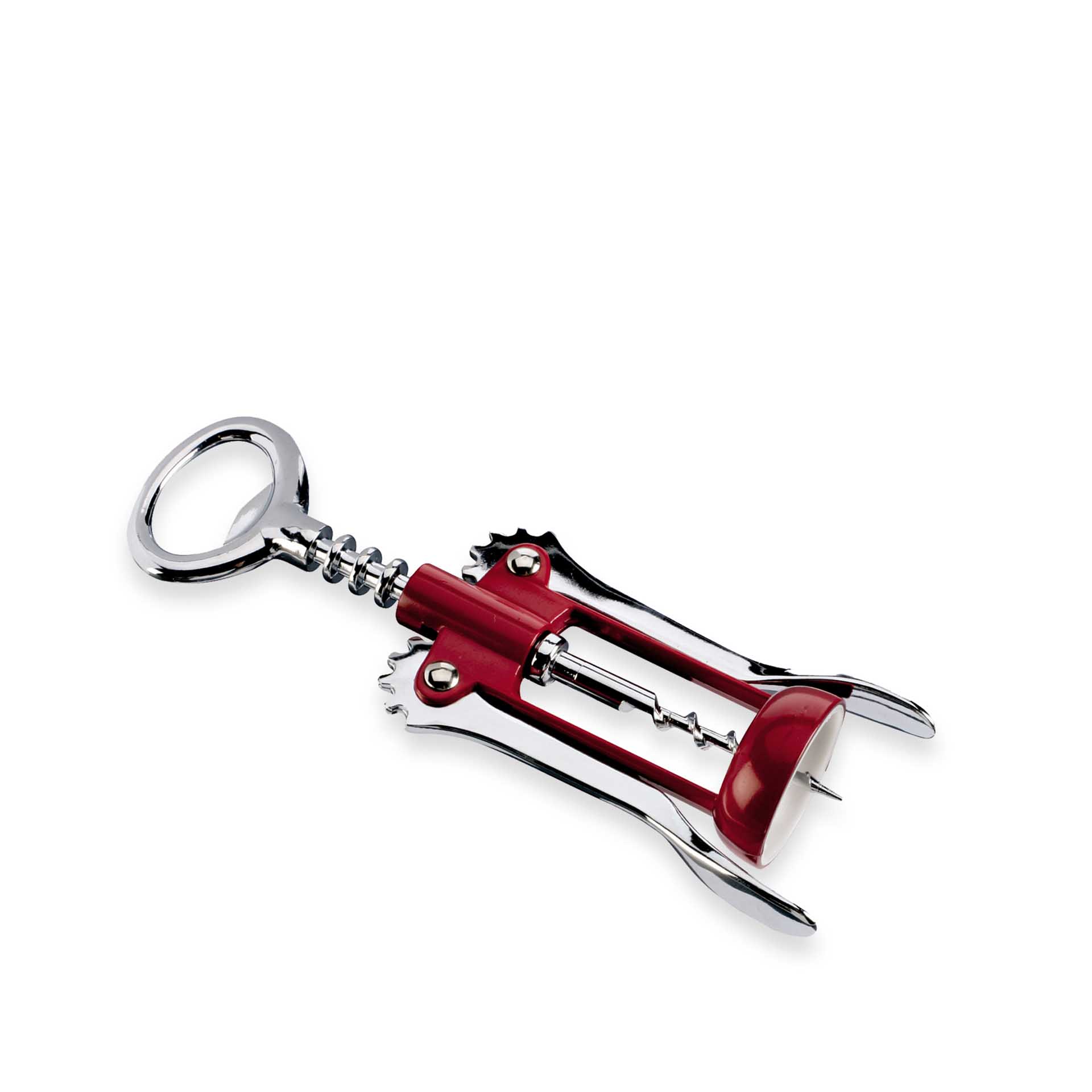 Saca-Rolhas Presto Vermelho 17cm
