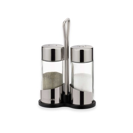 Saleiro + Pimenteiro Club com Suporte 8.5X13.5cm - Image product