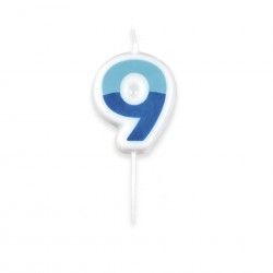 Vela Nmeros Delicia Kids 5cm N.9