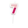 Vela Números Delicia Kids 5cm N.7 Vela Números Delicia Kids 5cm N.7