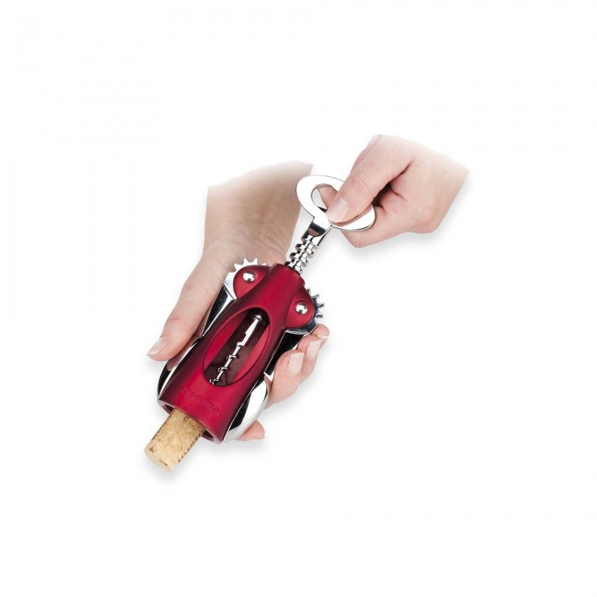 Saca-Rolhas 2 Alavancas Uno Vino 18cm Saca-Rolhas 2 Alavancas Uno Vino 18cm