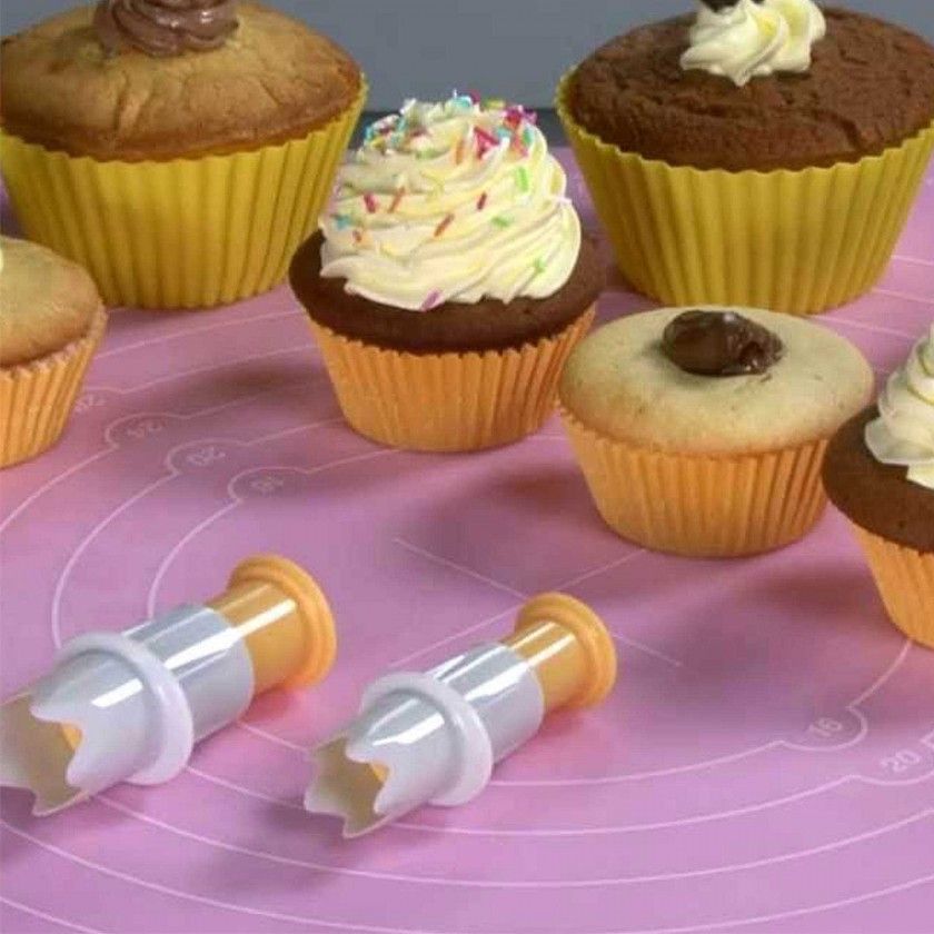 Utensílio Rechear Queques Delicia 7cm Utensílio Rechear Queques Delicia 7cm