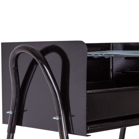 Churrasqueira Ferro Preto 49X32X74cm - Image product