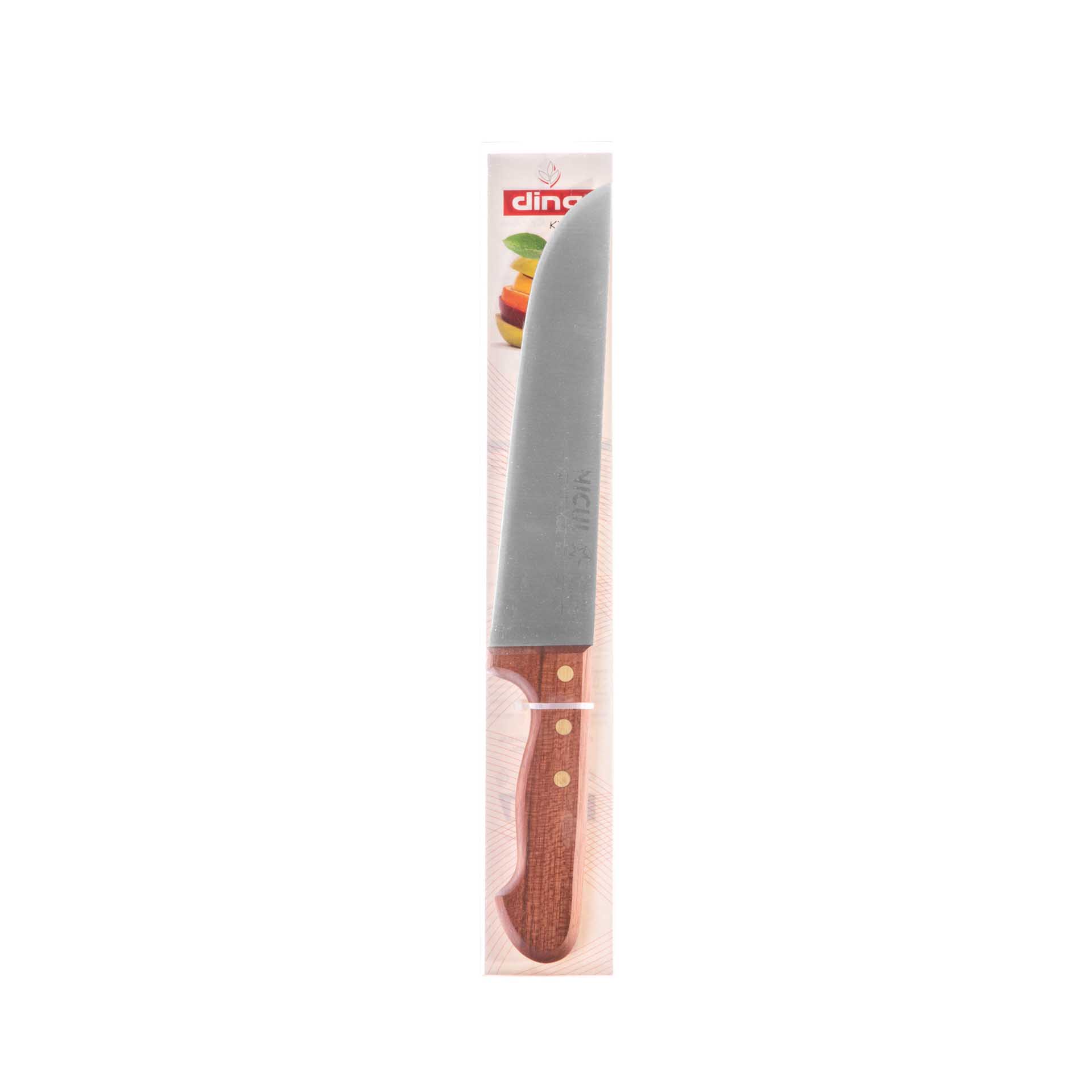 Faca Cozinha Classic Cabo Madeira 20cm