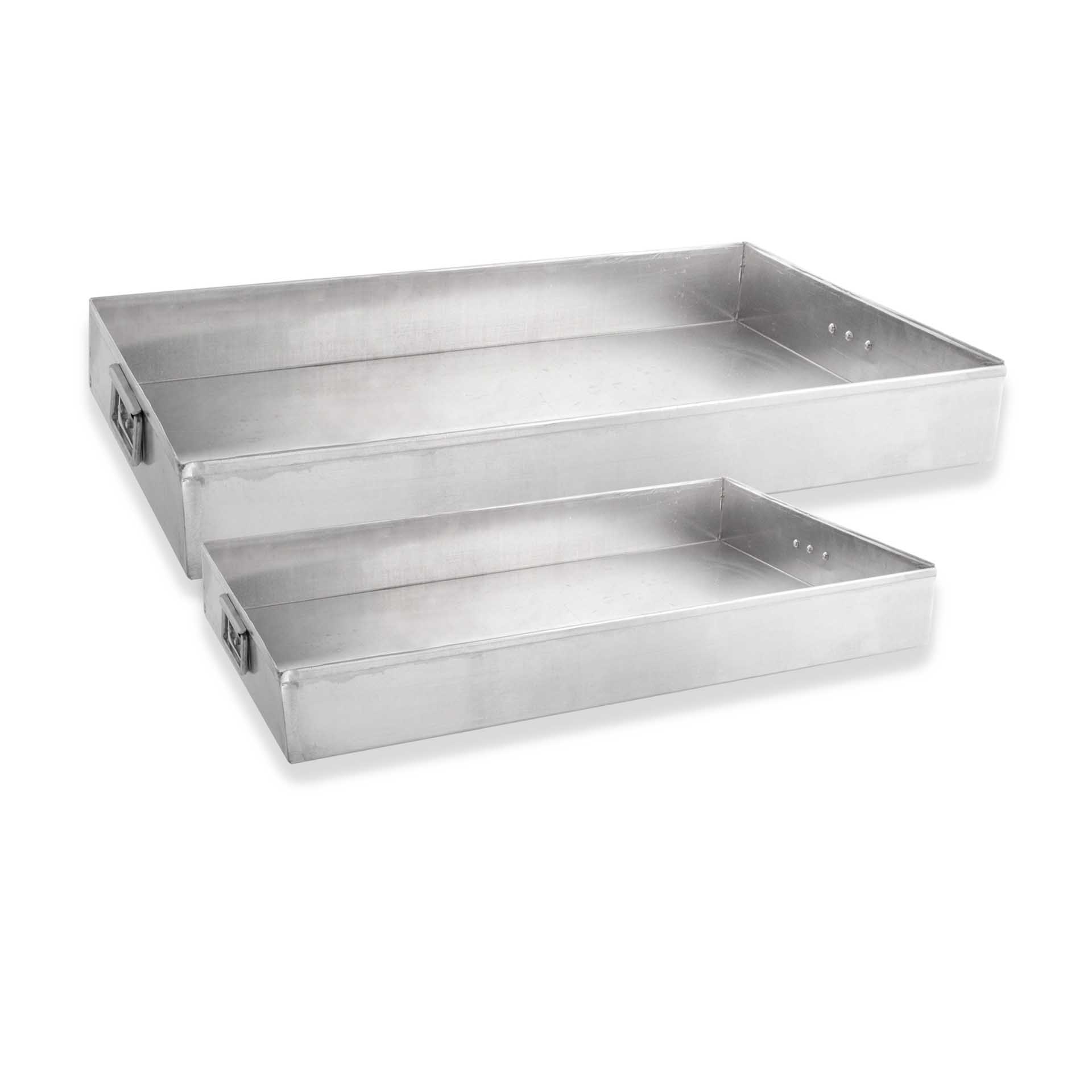 Tabuleiro Forno Alumínio Pro com Asas Forte 50X30X6cm
