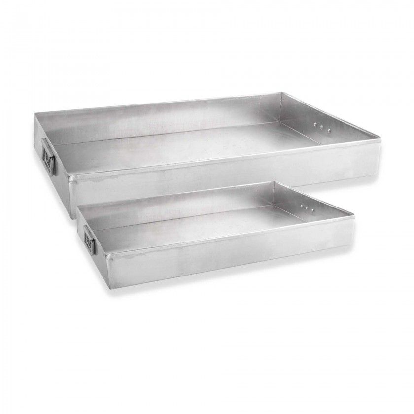 Tabuleiro Forno Alumnio Pro com Asas Forte 50X30X6cm