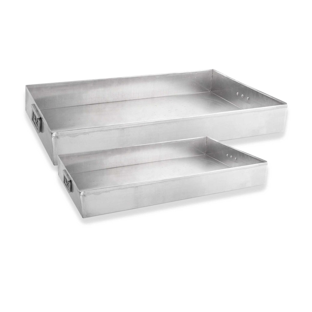 Tabuleiro Forno Alumínio Pro com Asas Forte 50X30X6cm