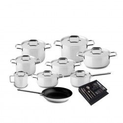 Trem Panelas Confort 9 Peas + Faqueiro 24 Peas
