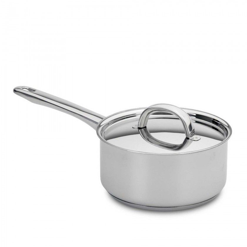 Caarola Inox Low Cost com Cabo 1500ml 16cm