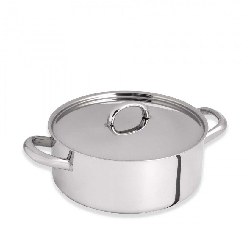 Caçarola Inox Low Cost com Asas Caçarola Inox Low Cost com Asas