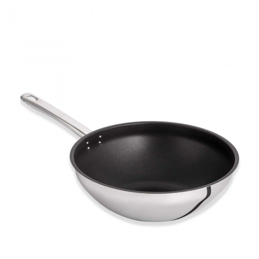 Wok Antiaderente Europa com Cabo Redondo 4600ml 28X10.6cm