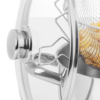 Europa Fritadeira C/ Asas Ø24Cm 4.2L + Cesto