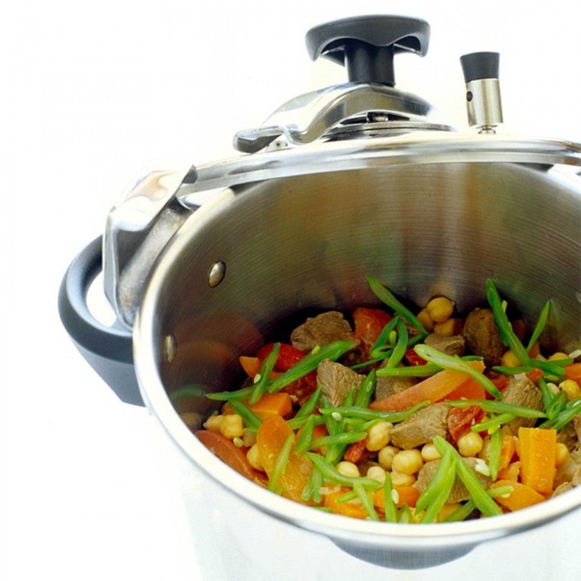 Tradicional Inox Panela Pressão S/ Cesto Ø24.5Cm 8L Tradicional Inox Panela Pressão S/ Cesto Ø24.5Cm 8L