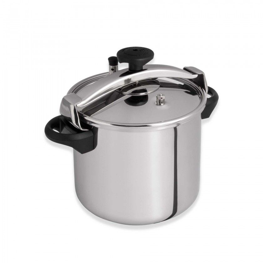 Tradicional Inox Panela Pressão S/ Cesto Ø24.5Cm 8L Tradicional Inox Panela Pressão S/ Cesto Ø24.5Cm 8L