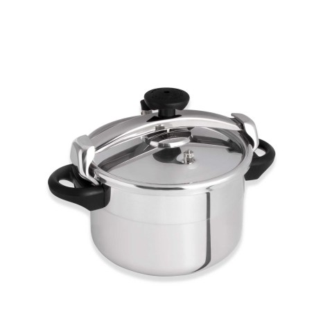 Tradicional Aluminio Panela Pressão C/ Cesto Ø22Cm 6L - Image product