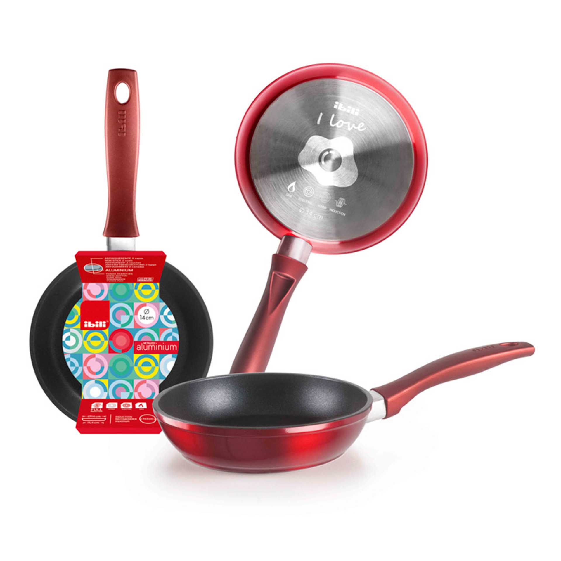 Frigideira Alumínio Mini Cherry 14X3cm