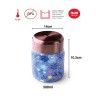 Termo S�lidos Inox Tulipas 500ml 10.3X14cm