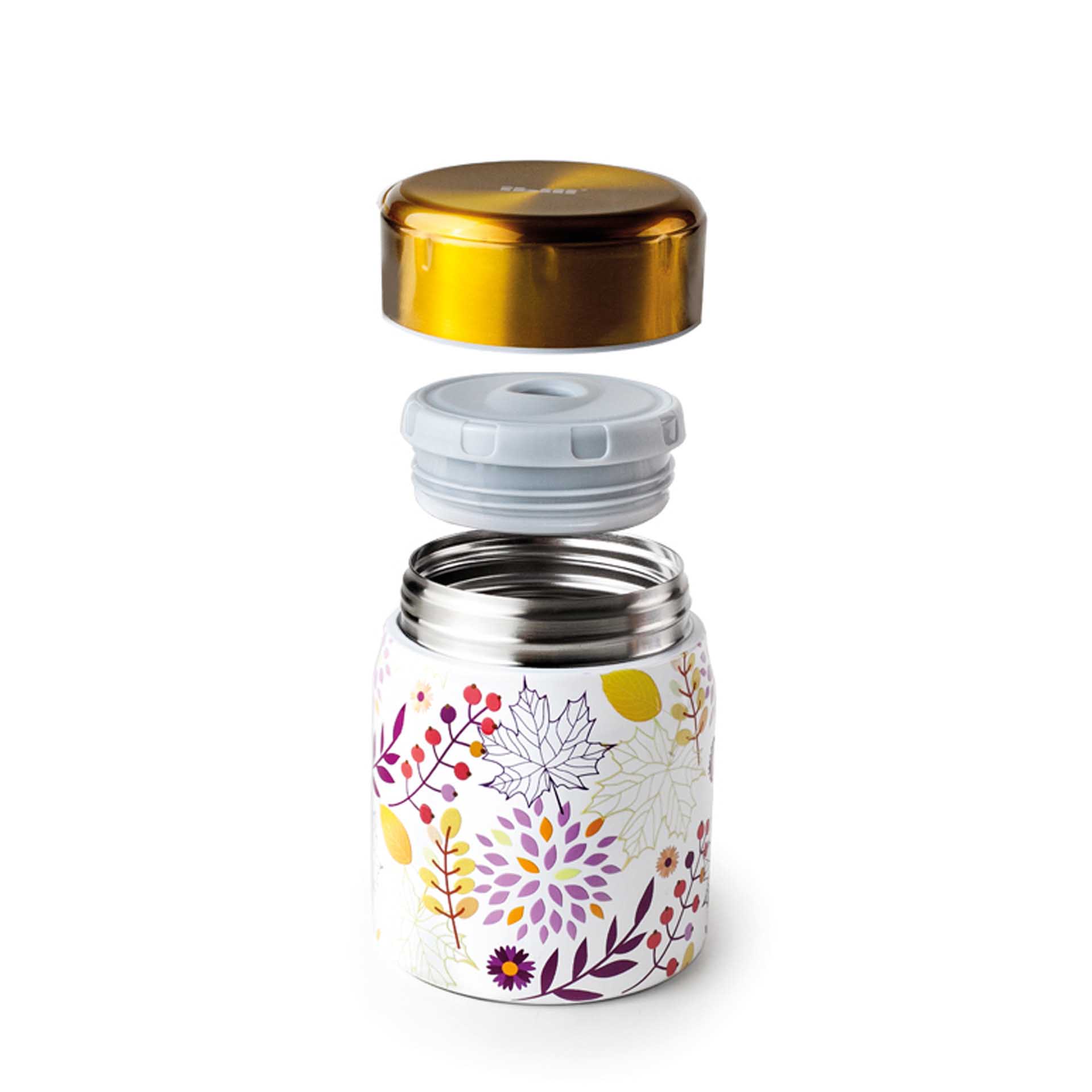 Termo Sólidos Inox Tulipas 500ml 10.3X14cm