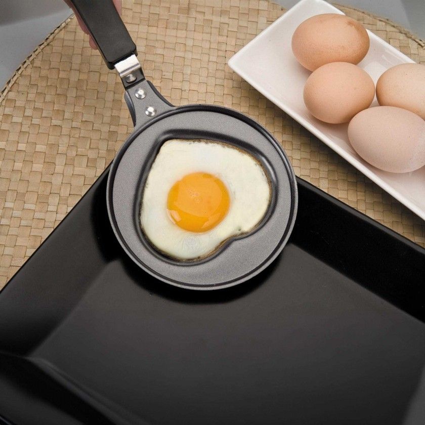 Frigideira Mini Coração 12cm Frigideira Mini Coração 12cm