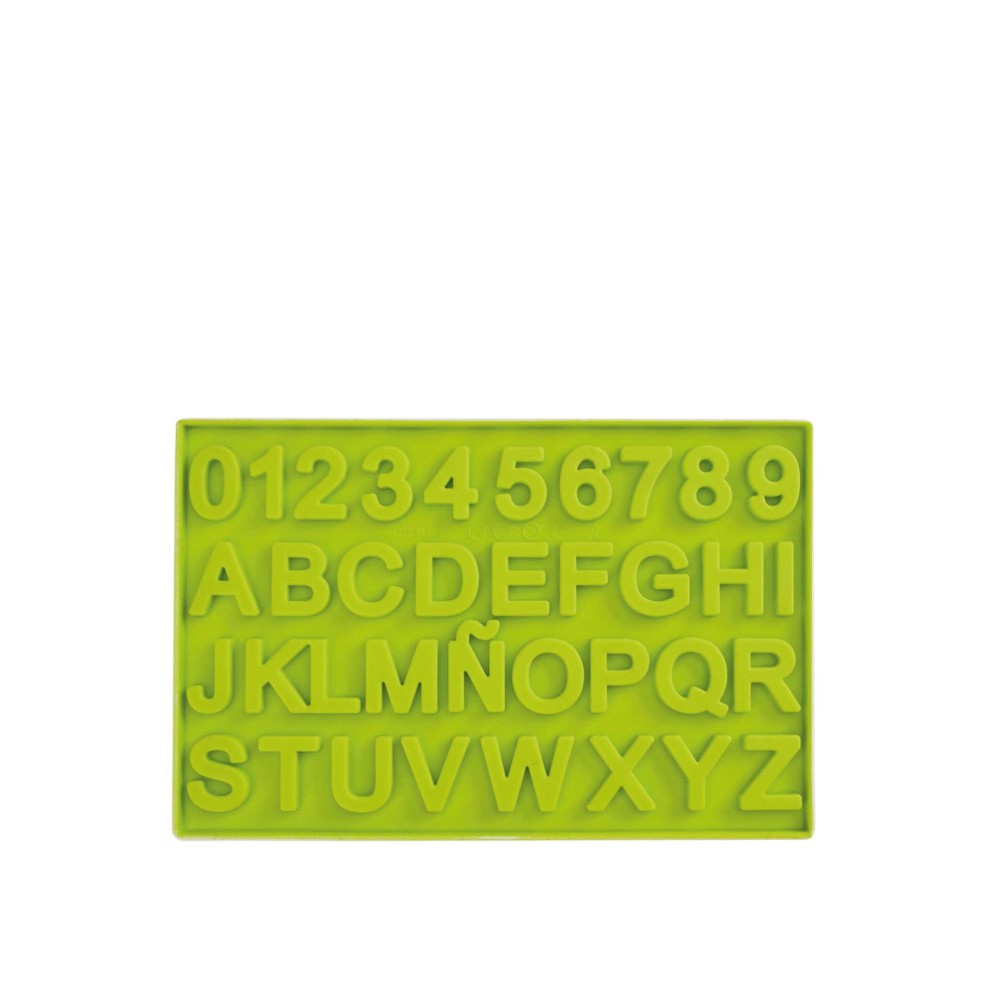 Molde Chocolate Letras / Números 16X24cm