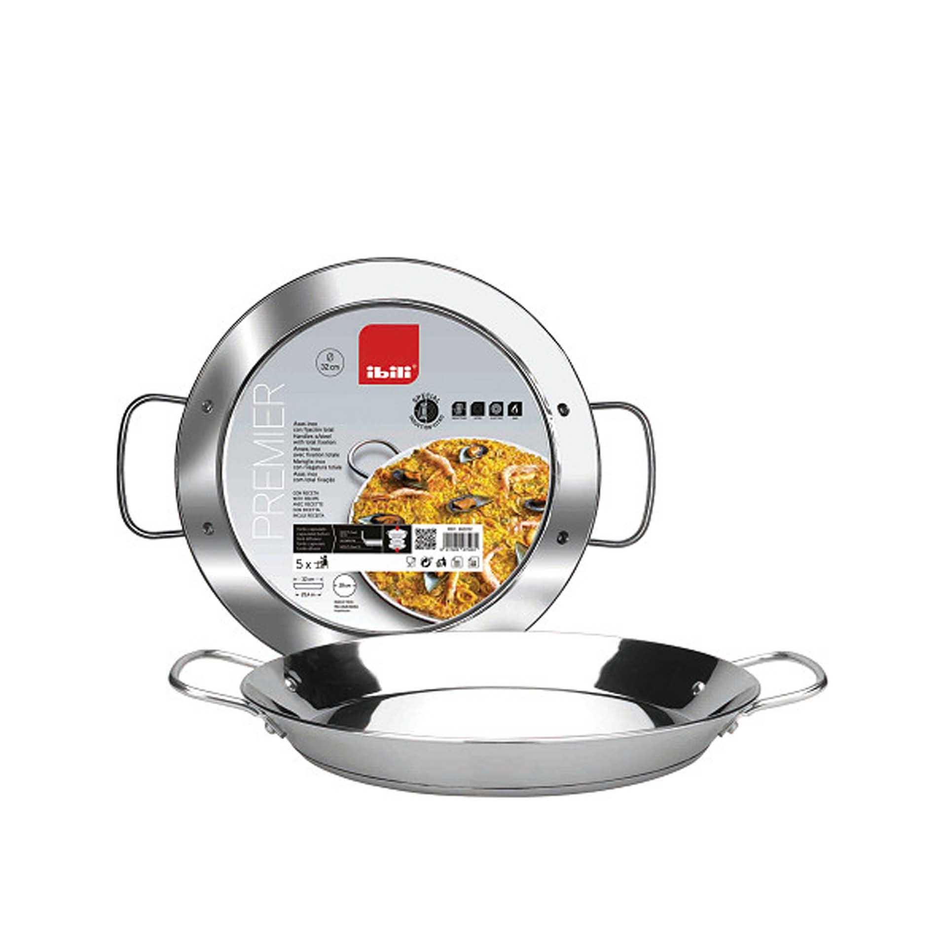 Paellera Inox Premier Redonda