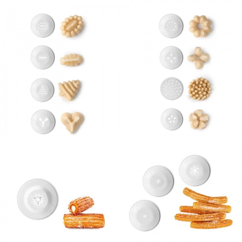 Máquina Churros / Bolachas 650ml 8.5X24cm Máquina Churros / Bolachas 650ml 8.5X24cm