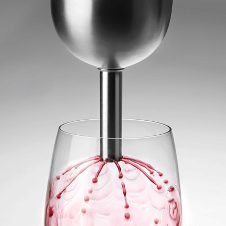 Arejador Vinho Inox com Filtro - Image product