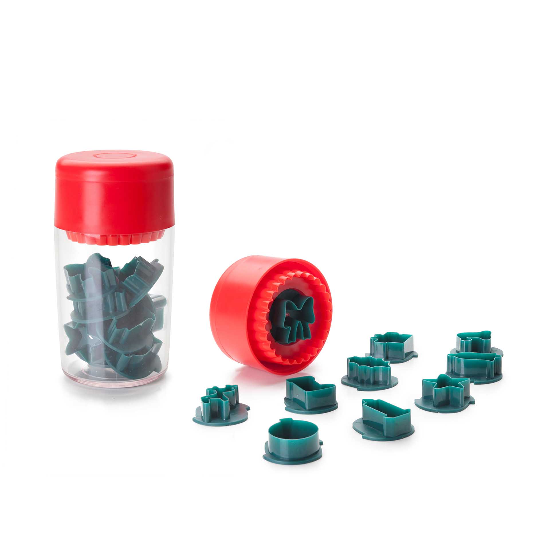 Corta Massa Linzer Natal 3cm Pack 10