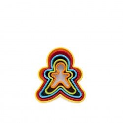 Corta Massa Ginger 4-9cm Pack 5