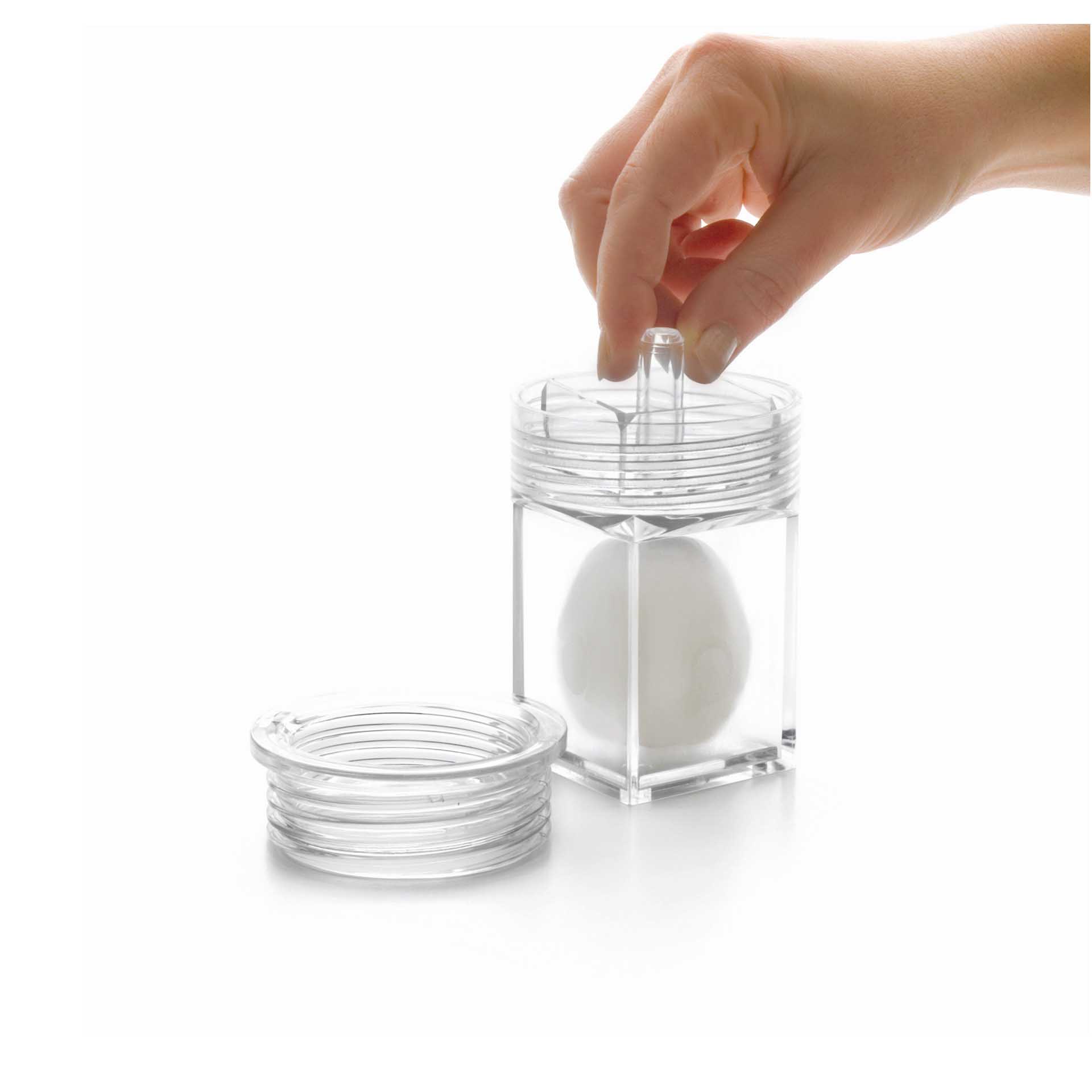 Molde Ovo Quadrado 9X7cm