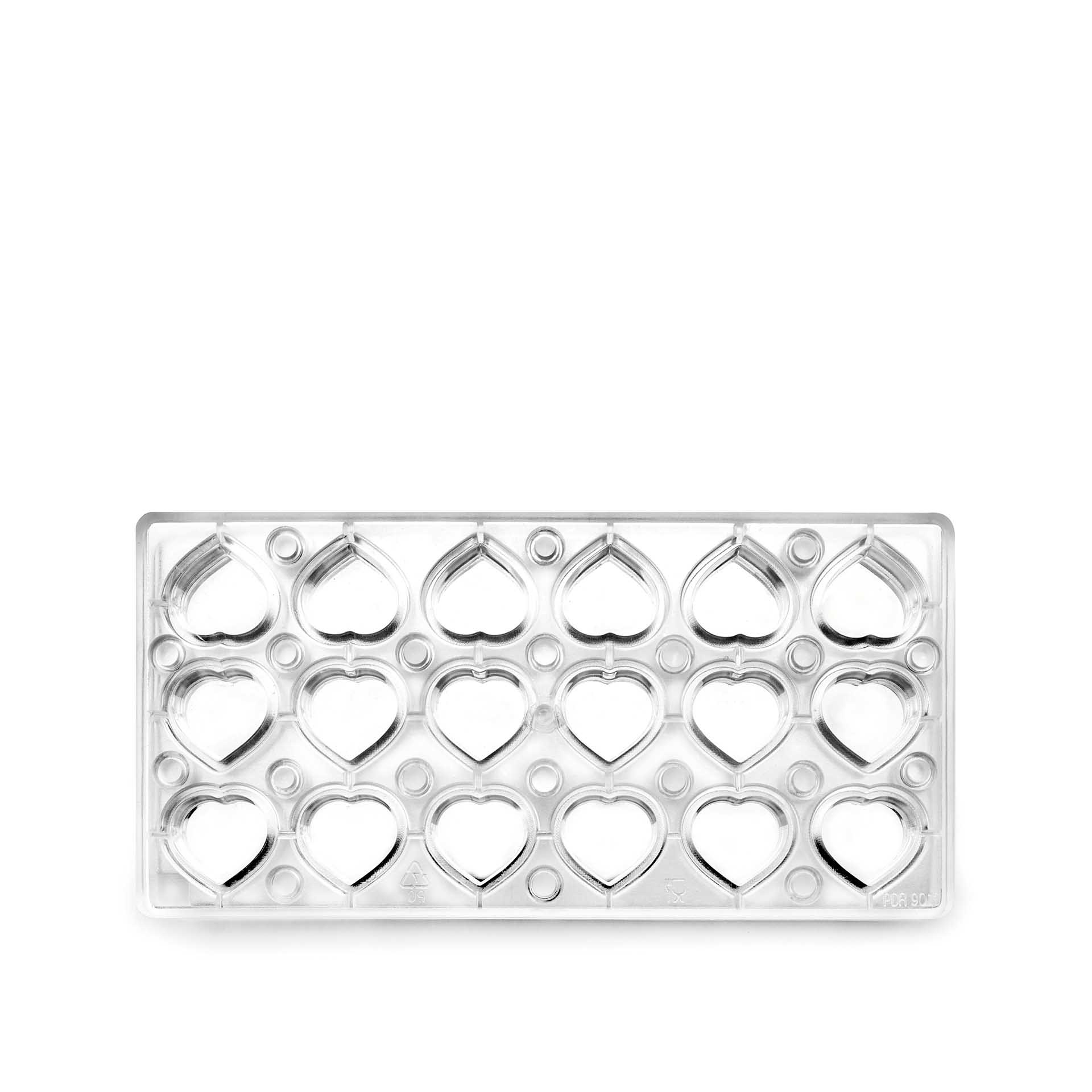 Forma Bombom Magnético Coração 27X14X2.5cm