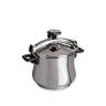 Panela Pressão Inox Bojuda Redonda 7500ml 22X19.5cm Panela Pressão Inox Bojuda Redonda 7500ml 22X19.5cm