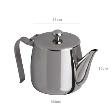 Bule Inox Riviera Redondo