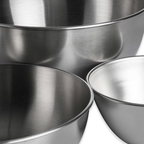Tigela Hotelaria Inox Grand Gourmet Redondo N°14 500ml 14X5.5cm - Image product