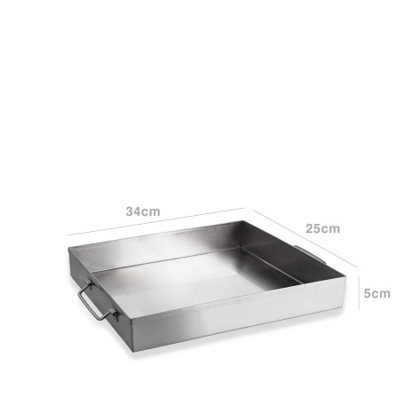 Tabuleiro Forno Inox Grand Gourmet com Asas 60X40X6cm - Image product
