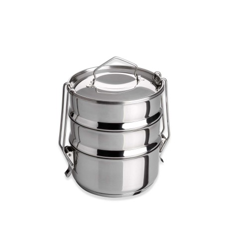 Marmita Inox Fundo Térmico Cookware Tripla 1500ml 12X16cm - Image product