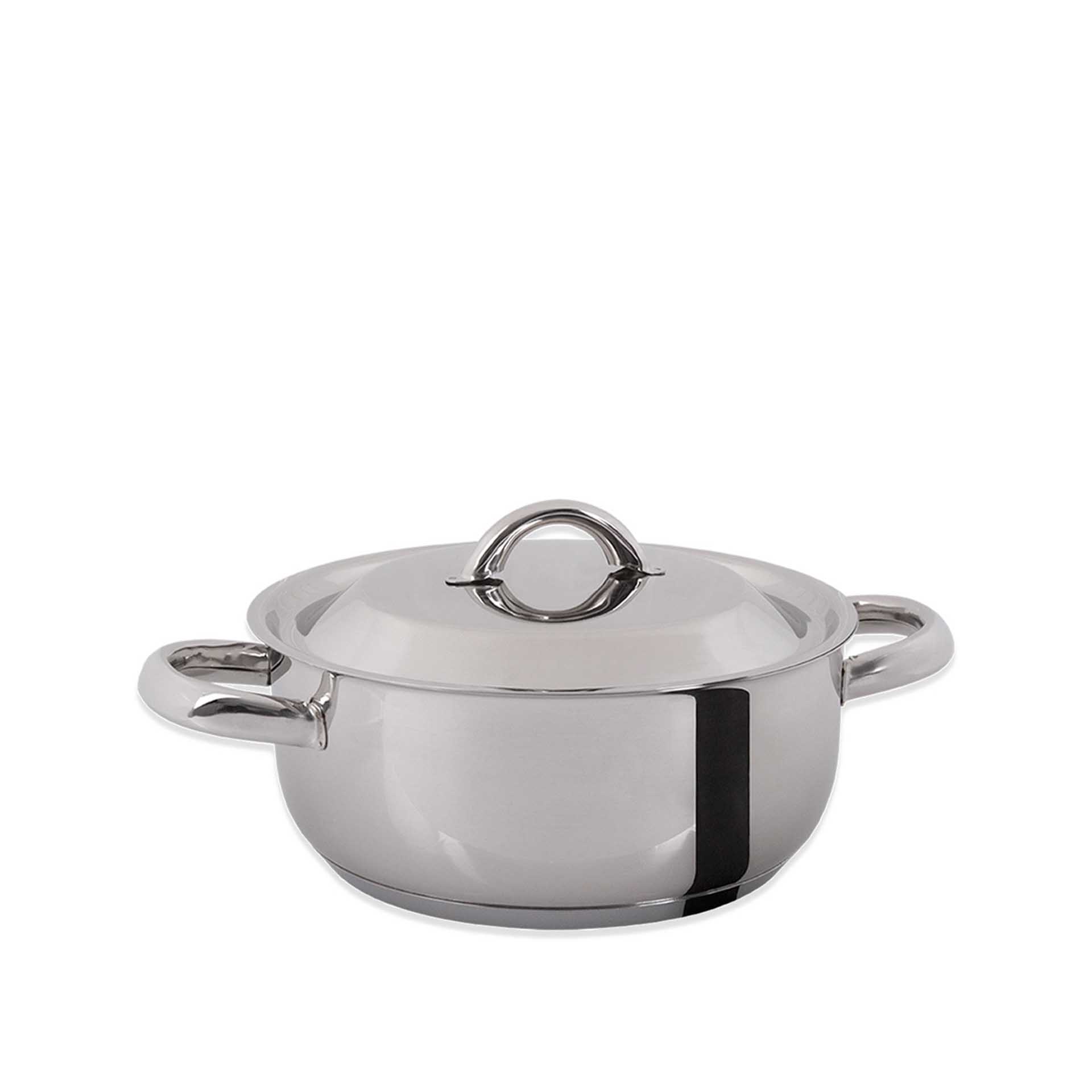 Caçarola Inox 2004 com Asas Redonda 5.4L 26X10.5cm