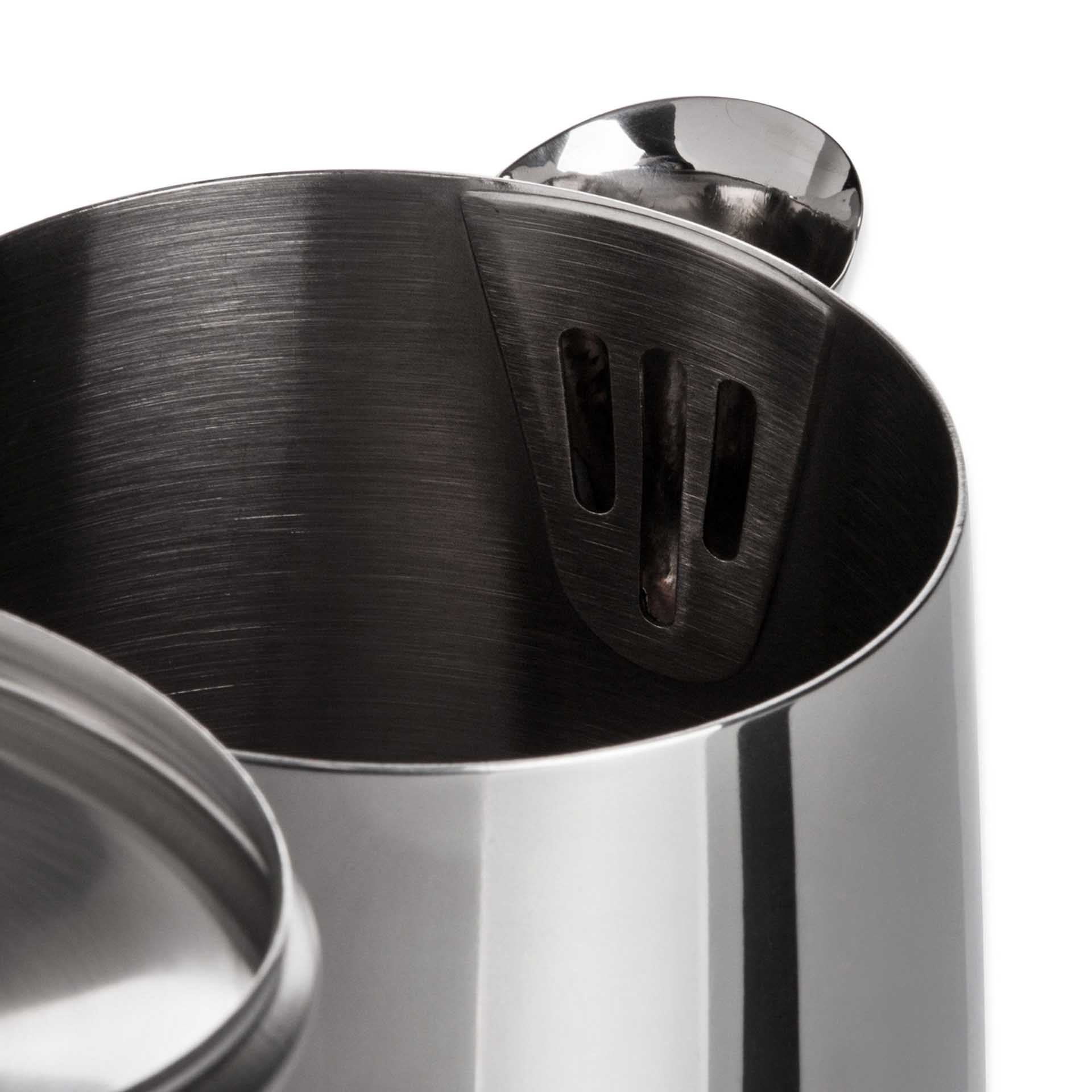 Cafeteira Inox Alfa com Fundo Térmico Redondo 2L 13.3X17cm