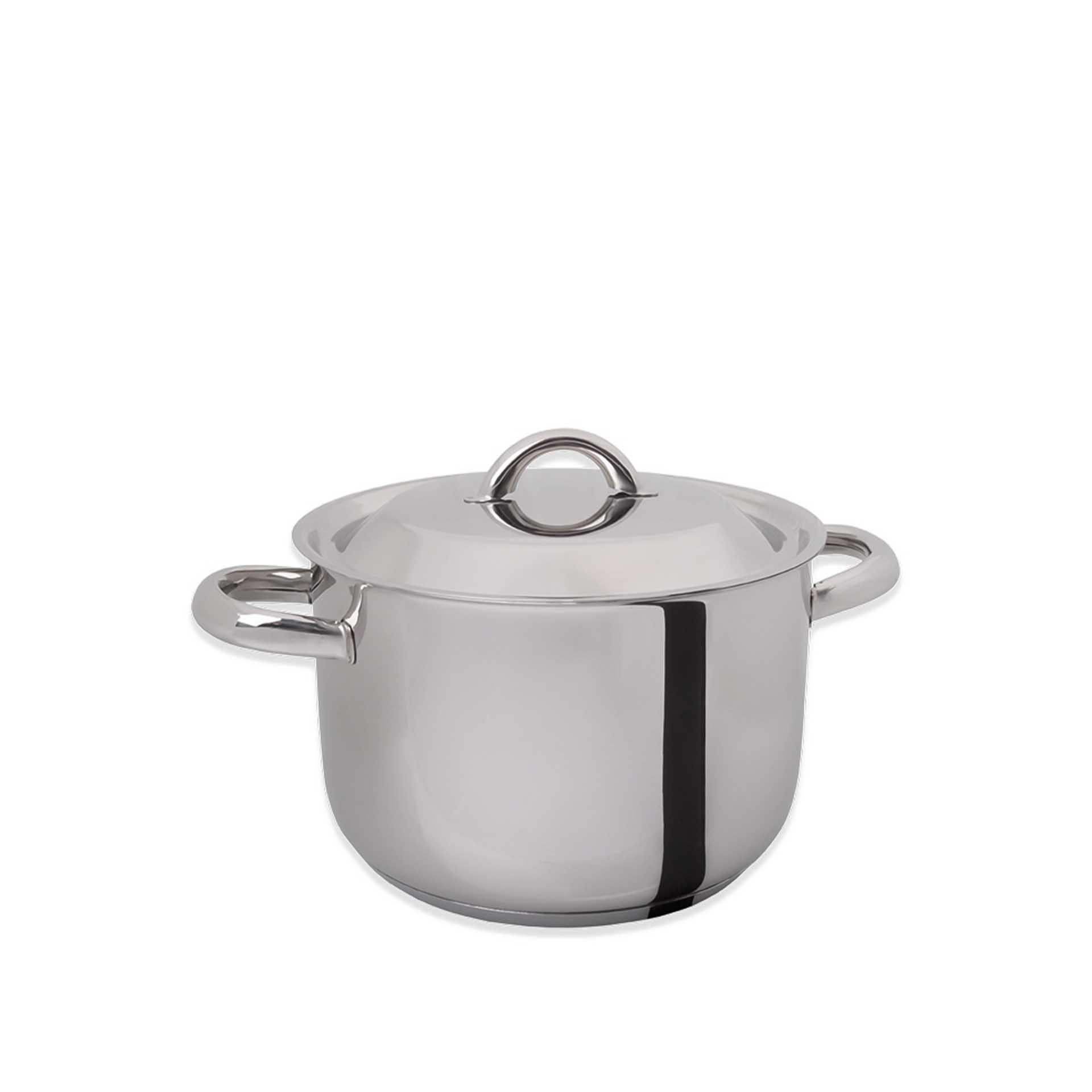 Panela Inox 2004 com Asas Redonda 2.1L 16X11cm