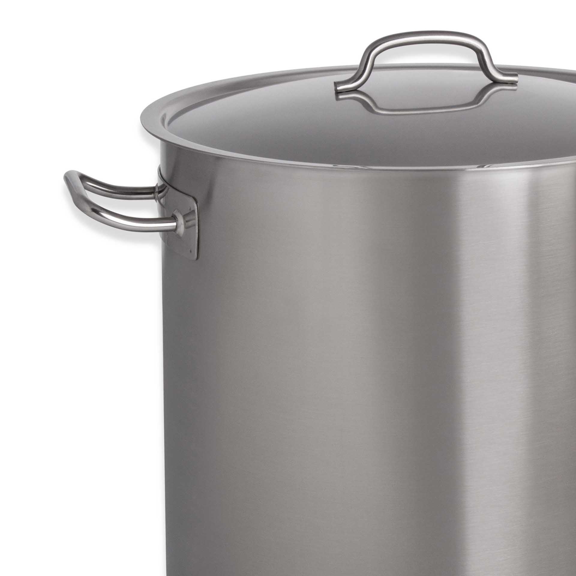 Panela Inox Grand Gourmet Alta com Asas N°50 98L 50X50cm