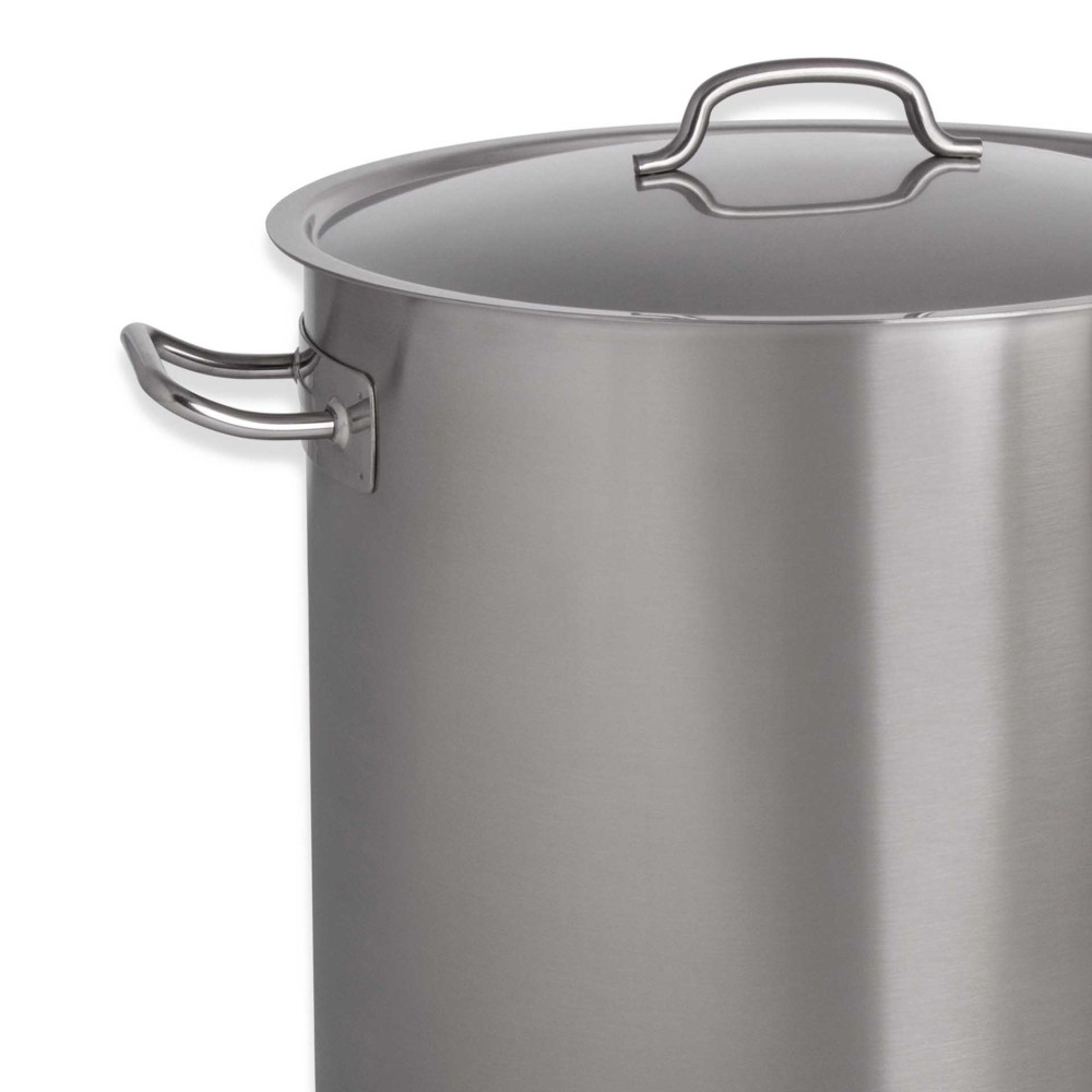 Panela Inox Grand Gourmet Alta com Asas N°50 98L 50X50cm