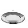 Prato Inox Gourmet Raso Redondo 36X2.5cm