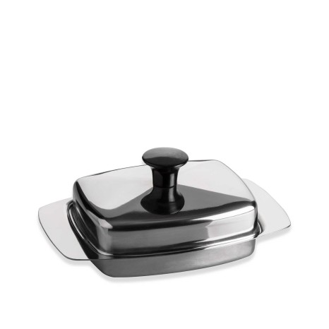 Manteigueira Inox Gourmet com Tampa 17.5X11.5X7cm - Image product