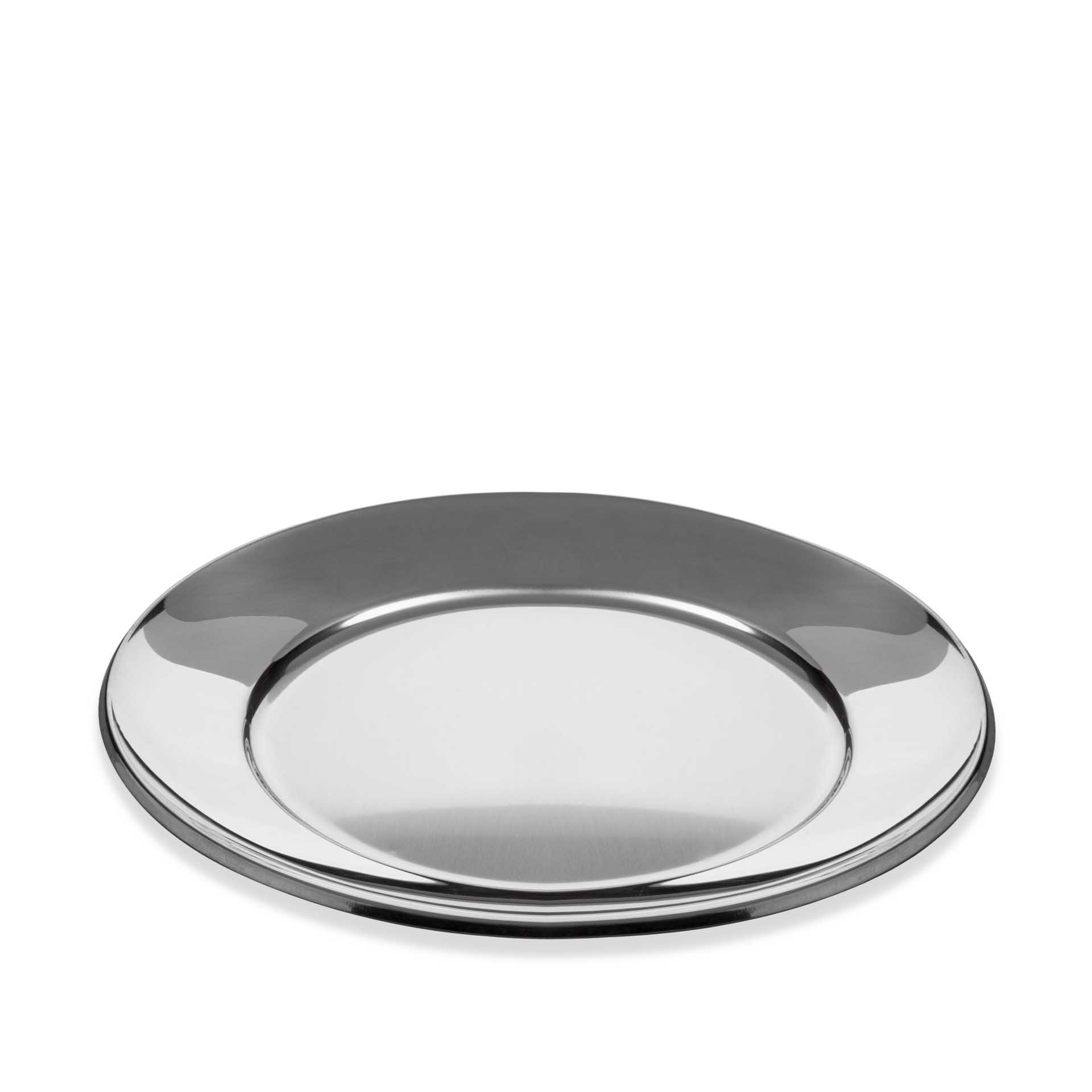 Prato Inox Gourmet Raso Redondo 36X2.5cm