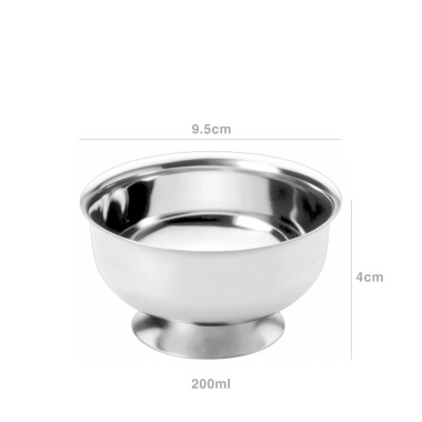 Ta�a Gelado Gourmet com P� Redondo 200ml 9.5X4cm