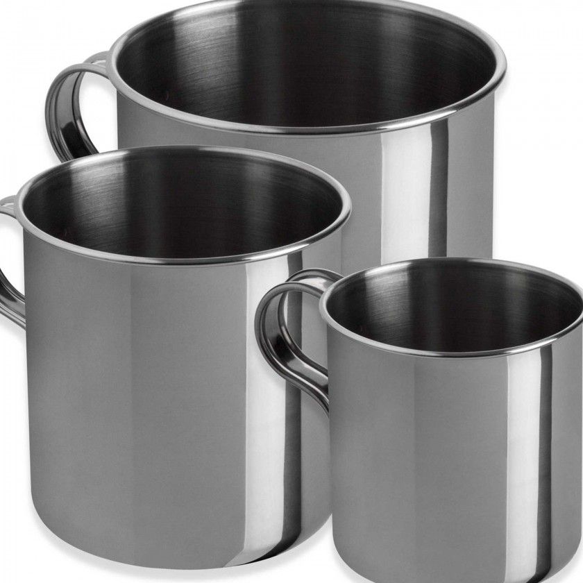 Caneco Inox Cookware Redondo 400ml 8X8.5cm Caneco Inox Cookware Redondo 400ml 8X8.5cm