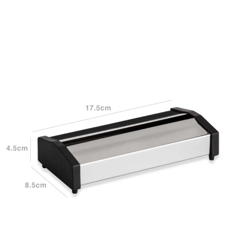 Suporte Guardanapos Zig Zag Inox Gourmet 17.5X8.5X4.5cm - Image product
