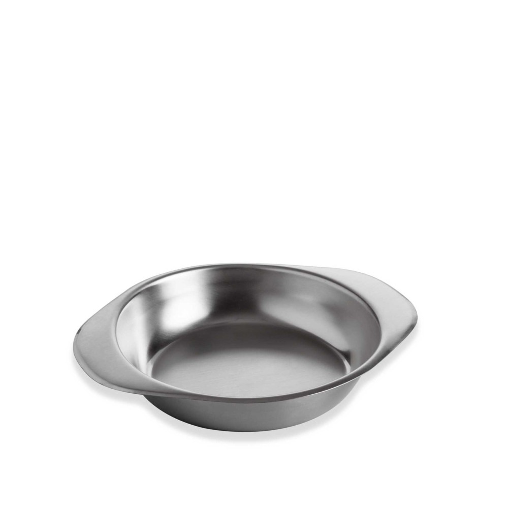 Prato Inox Gourmet Fundo com Asas 20X25.4.5cm