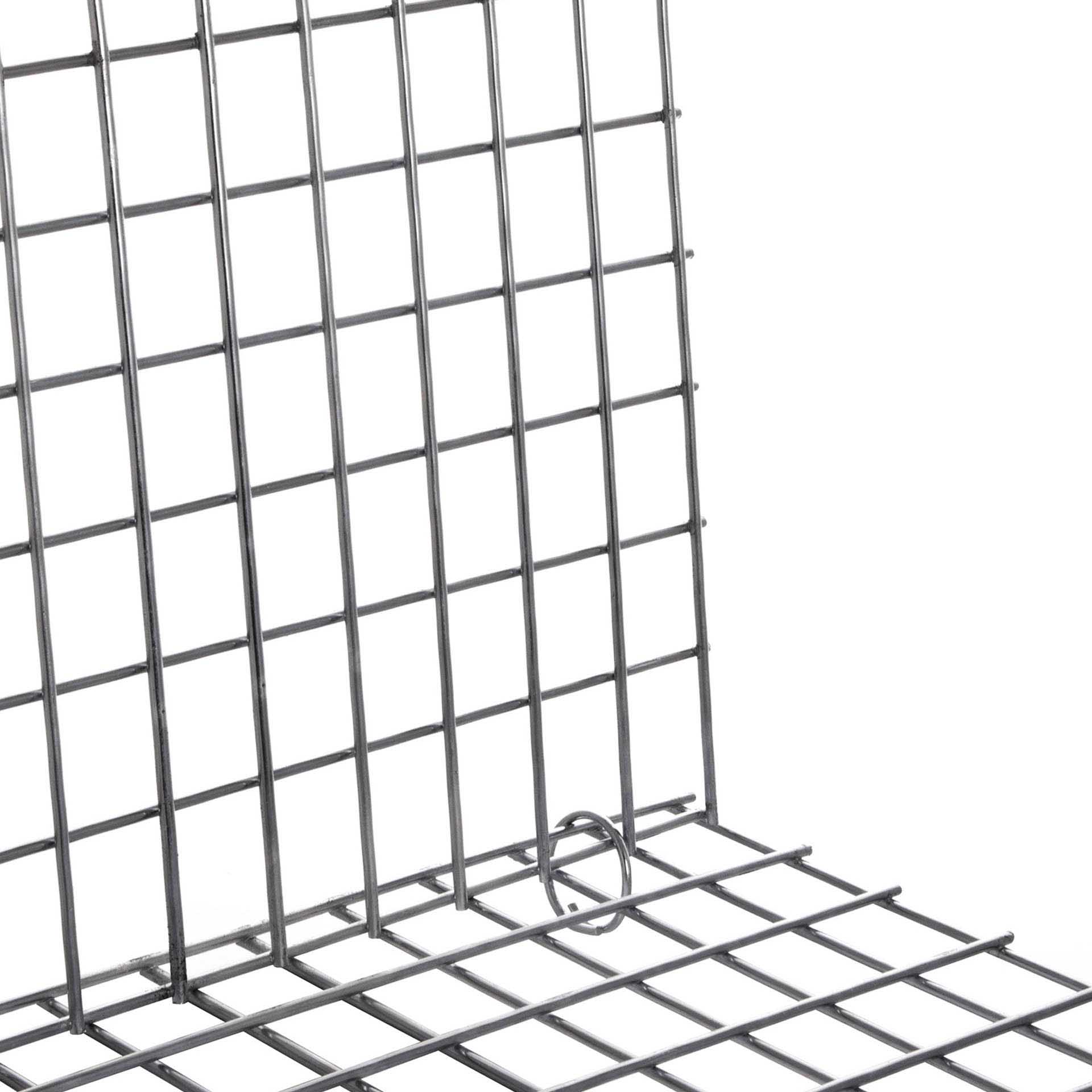 Grelha Zincada Quadriculada