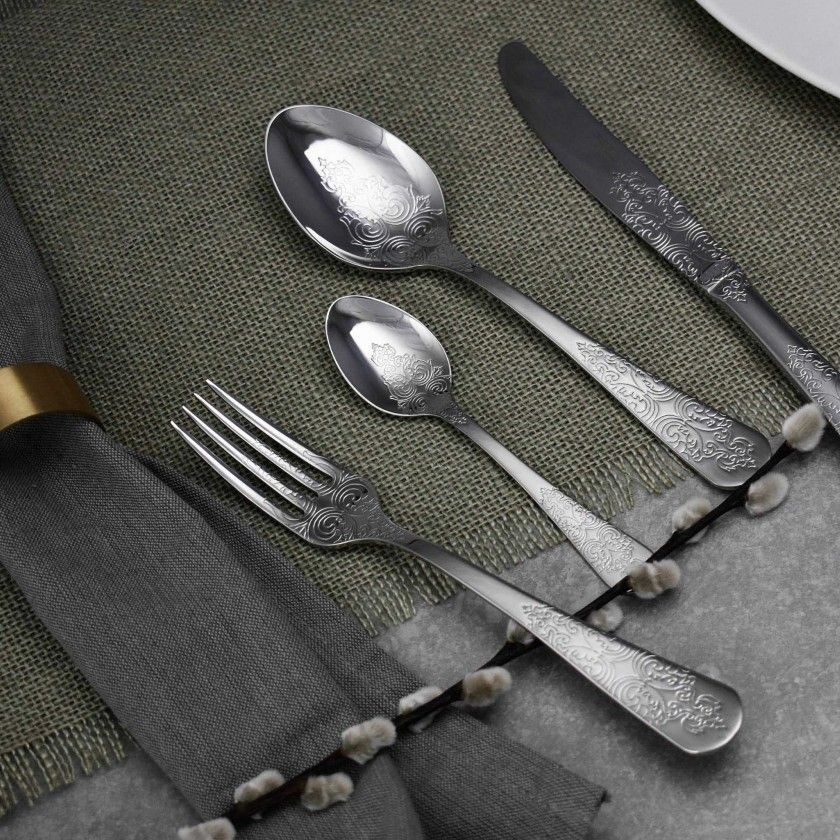 Garfo Inox Antique Mesa 3mm